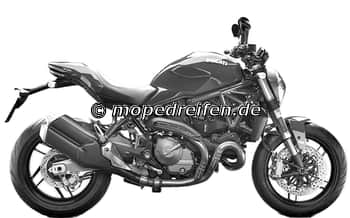 MONSTER 821 AB 2018-MH/MJ/MK / e49*168/2013****