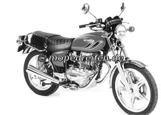 CB 250 T 19 ZOLL VORNE-CB250T / ABE A399